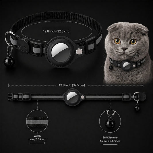 AirTag Cat Collar for Safe Tracking