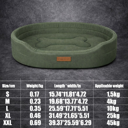 Pet bed for joint pain relief