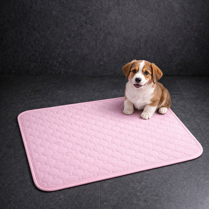 Self cooling dog mat with gel