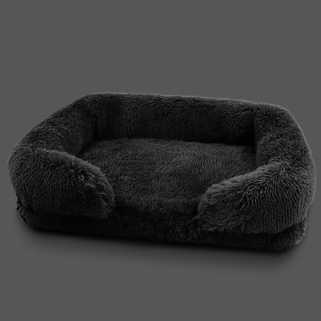 Cozy donut bed for dogs and cats sleeping